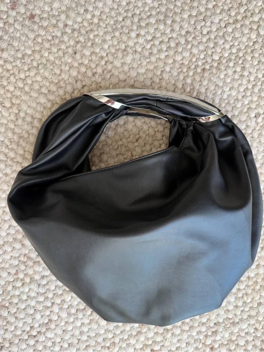 Diesel Black Soft Hobo M Shoulder Bag